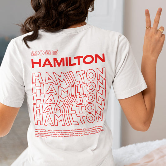 44 Hamilton Women's T-shirt White